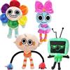 Kouipoie Dandy'S World Peluche,Giocattolo Morbido Da 13Peluche Carini Per Bambini,Regalo Perfetto Per Ragazzi E Ragazze Di 3 4 5 6 7 8 + Anni E Fan,Ideale Per Natale E Compleanni. (4PCS-B)