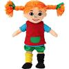 Pippi Longstocking Bambola Pippi Calzelunghe, 20 cm - dolce bambola di stoffa per bambine e morbida bambola da coccolare a partire dai 10 mesi
