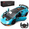 rastar Lamborghini Huracán STO RC Auto Giocattolo Blu 1:14 Telecomandata