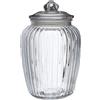Premier Housewares Barattolo in Vetro dal Design Vintage, 2280 ml, 15x15x25