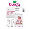 burdastyle Burda B9712 - Cartamodello per Completi, 19x13 cm