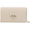 MOSCHINO Borsa donna Love tracolla ecopelle saffiano avorio BS24MO105 JC4268 Piccola