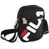 Fila Clarita, Borsa a Tracolla Unisex-Adulto, Nero, Taglia Unica