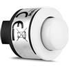 REV Ritter 0504335555 - Pulsante sostitutivo per campanello, colore: bianco