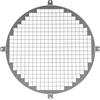 Repa Market Griglia di Ventilazione Rotonda in Acciaio Zincato da 25,4 cm per Spazio di Scansione - Griglia di Protezione per Ventilazione di Ingresso e Uscita - Rete di Protezione Universale in