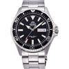 Orient Sports Kamasu / Mako III - Orologio Da Uomo Automatico a Carica Manuale Impermeabile Bracciale e Cassa In Acciaio Metallizzato Quadrante Nero - RA-AA0001B39B RA-AA0001B