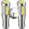 MCK Auto - Sostituzione per H6W Bax9S LED CanBus Set di lampadine bianche molto chiare e senza errori compatibili con F30 F31 A3