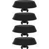 ECSiNG 4 Pezzi Di Supporto Per Cuscinetto Di Sollevamento Per Cric In Plastica Per Auto 51711960752 Compatibile Con BMW E36 318 323 325 M3 Nero