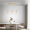 FABAS LUCE Lapo lampada a sospensione, LED 3 luci, squadrata, 3768-48-365, Lapo [Lampade per Interni > Lampade a Sospensione]