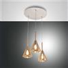 FABAS LUCE Tris lampada a sospensione, E27 3 luci, 3582-47-125, Tris [Lampade per Interni > Lampade a Sospensione]