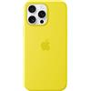 Apple Custodia Apple in silicone con MagSafe per iPhone 16 Pro Max Giallo [MA7U4ZM/A]