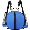Ezweiji Borsa da basket, basket, pallavolo, borsa a tracolla, borsa da allenamento, calcio, con tracolla, per adulti e bambini (viola)