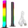 XiXiRan Luce Musica Atmosfera XiXiRan LED Voice-Activated Rhythm Light, Luce di Controllo del Suono, Lampada LED RGB, Creative Colorful Sound Control Ambient Light (B)