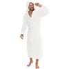 CelinaTex Florida Accappatoio, Microfibra, Bianco, XXXL