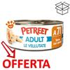 Petreet Cat Adult Le Vellutate al Tonno con Carote - Lattina da 70 Gr - CONFEZIONE RISPARMIO
