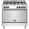 La Germania AMN965EXV-24 Cucina Gas 5 Fornelli con forno Elettrico da 90 cm Acciaio inox