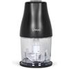LIVOO Hachoir - LIVOO - 300 ml - 400 W - 1 vitesse et fonction turbo - 2 lames en inox - Noir