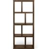 POP UP HOME - Libreria Rotterdam - Legno naturale - Truciolato impiallacciato in noce