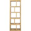 POP UP HOME - Libreria Rotterdam - Legno naturale - Pannelli a nido d'ape impiallacciati in rovere