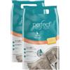 PERFECT Kit Risparmio 2x11L Perfect Lettiera Gatto Ultra Agglomerante MARSIGLIA