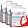 LOVEDI Kit Risparmio 3x10L Lovedi Lettiera Gatto Agglomerante Leggera BENTONITE
