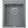 Plados ON4110-42 Lavello 1 Vasca 41 x 50 cm con fascia miscelatore Serie One 41-10 finitura 42 ULTRAMETAL TITANIO