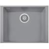 Plados ON5610ST-42 Lavello 1 Vasca installazione sottotop 560 x 435 mm Serie One 56-10 ST sotto-top finitura 42 ULTRAMETAL TITANIO