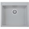 Plados ON6010-41 Lavello 1 Vasca 60 x 51 cm con fascia miscelatore Serie One 60 -10 finitura 41 ULTRAMETAL ALLUMINIO