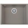 Plados ON6010ST-72 Lavello 1 Vasca installazione sottotop 600 x 440 mm Serie One 60 -10 ST sotto-top finitura 72 MicroULTRAGRANIT TARTUFO