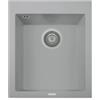 Plados ON4110-N4 Lavello 1 Vasca 41 x 50 cm con fascia miscelatore Serie One 41-10 finitura N4 nanoSTONE URBAN GREY