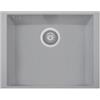 Plados ON5610ST-N4 Lavello 1 Vasca installazione sottotop 560 x 435 mm Serie One 56-10 ST sotto-top finitura N4 nanoSTONE URBAN GREY