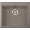 Plados ON6010-N3 Lavello 1 Vasca 60 x 51 cm con fascia miscelatore Serie One 60 -10 finitura N3 nanoSTONE ARGAN