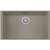 Plados ON7610ST-N3 Lavello 1 Vasca Monovasca installazione sottotop 760 × 435 mm Serie One 76 -10 ST sotto-top finitura N3 nanoSTONE ARGAN
