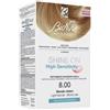 Bionike - Shine on high sensitivity plus biondo chiaro 8,00 rivelatore in crema 75ml + crema colorante 50ml