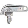 Roto Originale Roto Chiave a Bussola per Tornelli Standard, Argento, 4,3 x 2 x 3