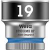 Wera 8790 HMB HF Zyklop presa funzione di tenuta, 3/8 drive, 19x29mm, 05003753001, blu