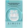 Devia - Auricolare TWS wireless EM412 con ENC TWS-M4 Bluetooth V. 5,2 - SPEDIZIONE GRATUITA