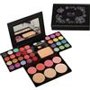 CHSEEO Trousse Trucchi Donna, Trousse Trucchi Ragazza, 39 Colore Palette di Ombretti per Trucco, Trucchi Tutto in Uno Tavolozza Completo Valigetta con Ombretto, Gloss, Rossetti e Polveri Viso