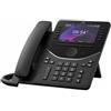 Cisco Telefono VoIP Cisco da tavolo 9861 schermo LCD a colori 5''/130 linee/bluetooth 5.2/Nero carbone [DP-9861-K9=]