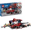 LEGO City Pit Stop e Meccanici con Monoposto Ferrari F1 60443 di Lego