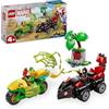 LEGO Marvel Team Spidey e i Suoi Fantastici Amici Inseguimento sui Dino-Veicoli di Spin ed Electro 11198 di Lego