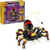 LEGO Creator 3 in 1 Animali Selvatici: Ragno Trasformista 31159 di Lego