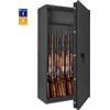 Bordogna Portafucili con chiave 14 posti LB 18/C GUN Dim. H.1550 x L.850 x P.420