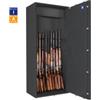 Bordogna Portafucili con chiave 10 posti LB 16/C GUN Dim. H.1550 x L.650 x P.420