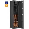 Bordogna Portafucili con chiave 6 posti LB 12/C GUN Dim. H.1400 x L.400 x P.420