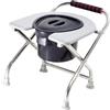 MagiDeal Sedile WC tozzo Sgabello WC Comodo portatile multiuso Anziani Tozzo sedile WC Commode Sgabello Anziani Adulti Anziani, con Secchio