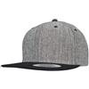 Yupoong The Classics® Cappellino rap e snapback personalizzabile Yupoong The Classics Melange Solid personalizzate o neutre
