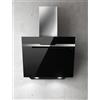 ELICA Cappa a Parete, Linea MAJESTIC BL/A/60, 60 cm, Classe Energetica B, Vetro Nero + Acciaio Inox - PRF0117381A
