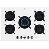 Electrolux Piano Cottura 5 Fuochi a Gas 75 cm in Vetro colore Bianco - 949 630 963
