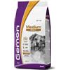 Gemon Medium Adult con Pollo e Riso 3Kg Crocchette Cani Adulti